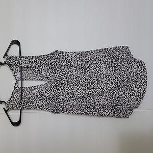 Old Navy Leopard Swing Tank size M